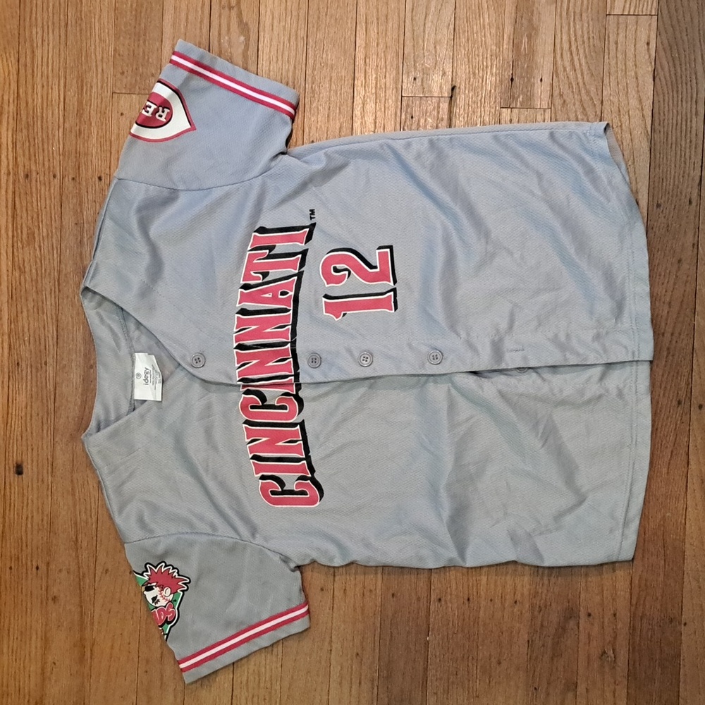 Youth small Cincinnati Reds Heads Jersey